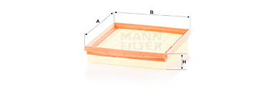 Filtro de ar MANN-FILTER C 21 014