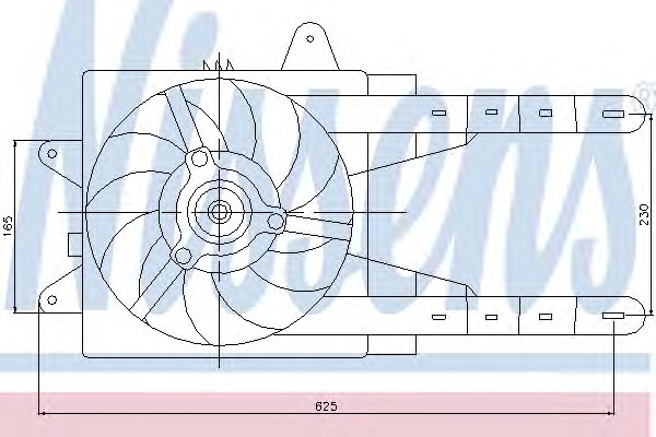 Ventilador, refrigeração do motor