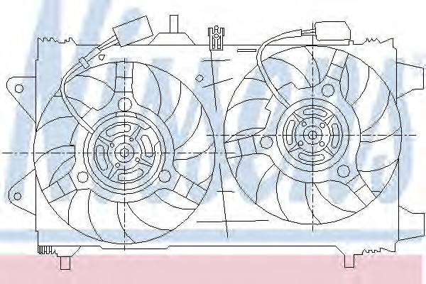 Ventilador, refrigeração do motor