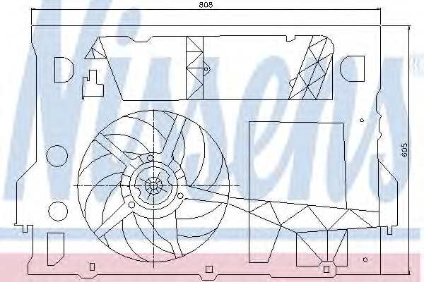 Ventilador, refrigeração do motor