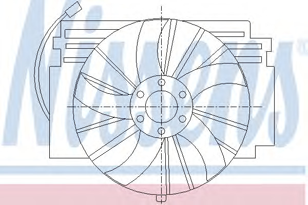 Ventilador, condensador do ar condicionado