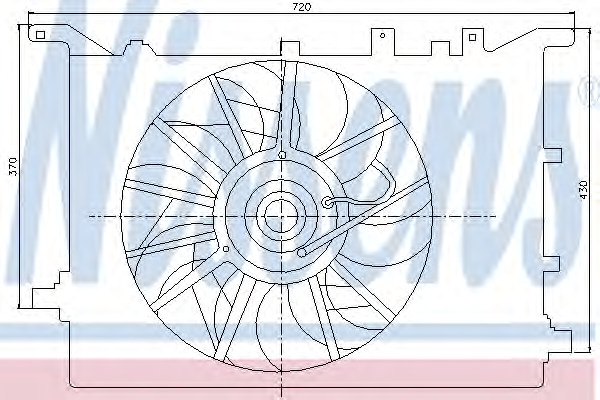 Ventilador, refrigeração do motor