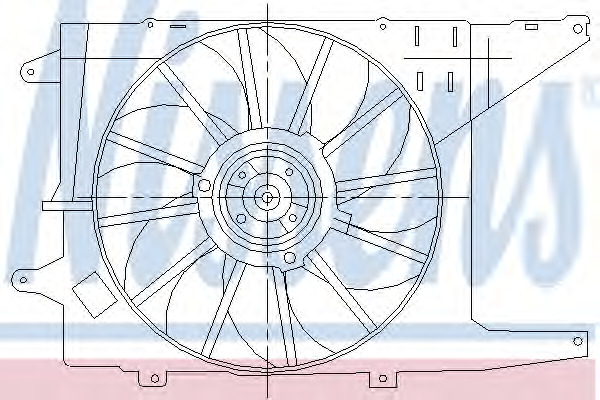 Ventilador, refrigeração do motor
