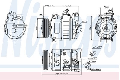 Compressor, ar condicionado