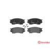 Jogo de 4 pastilhas de freio BREMBO P 49 019