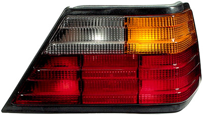 Vidro de farol, luz traseira