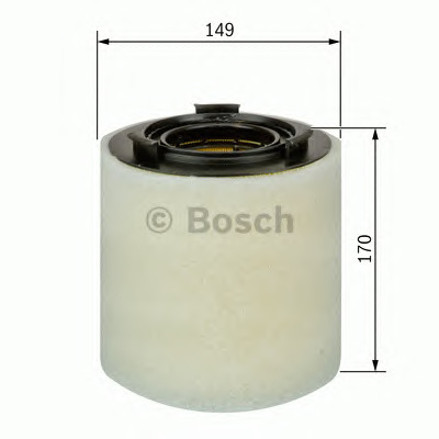 Filtro de ar BOSCH F 026 400 156