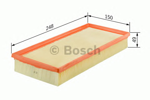 Filtro de ar BOSCH 1 457 433 314