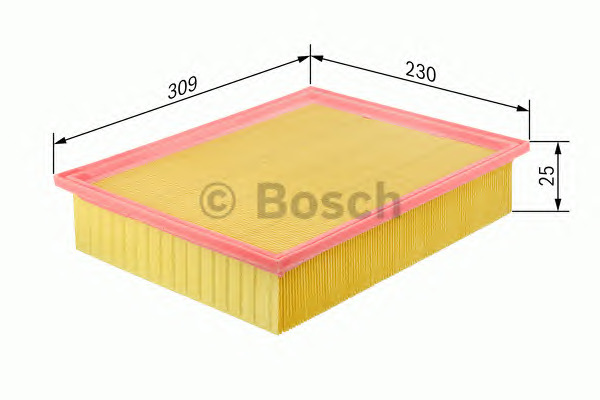 Filtro de ar BOSCH 1 457 433 525