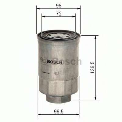 Filtro de combustível BOSCH 1 457 434 302