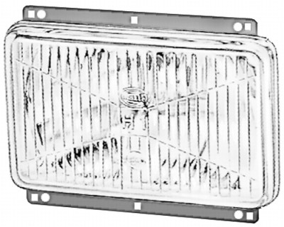 Óptica de farol, farol HELLA 1AB 996 155-007