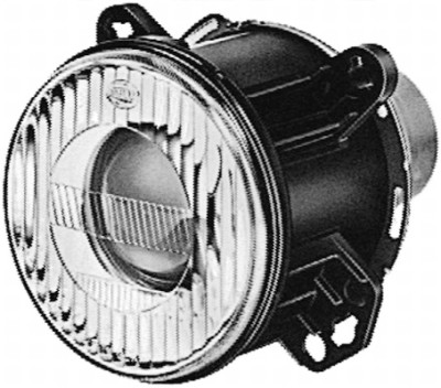 Óptica de farol, farol principal HELLA 1BL 006 349-007