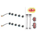 Conjunto de luzes diurnas HELLA 2PT 010 458-701