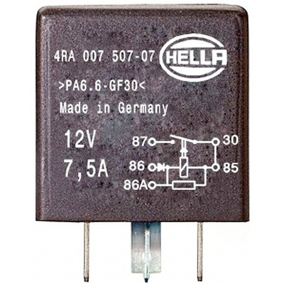 Relé, corrente de trabalho HELLA 4RA 007 507-071