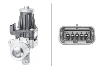 Válvula EGR HELLA 6NU 010 171-181
