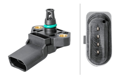 Sensor, pressão de sobrealimentação HELLA 6PP 009 400-471