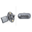 Sensor, pressão de sobrealimentação