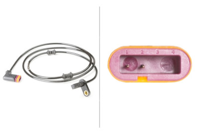 Sensor, velocidade da roda HELLA 6PU 010 039-731