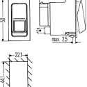 Interruptor HELLA 6RH 007 832-411