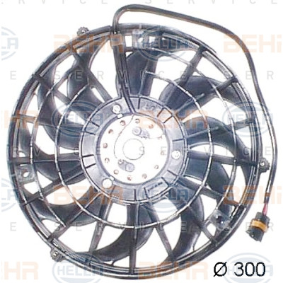 Ventilador, refrigeração do motor