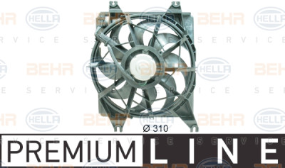 Ventilador, refrigeração do motor