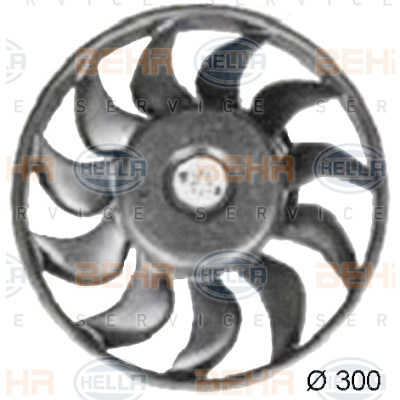 Ventilador, refrigeração do motor