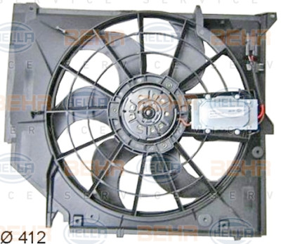 Ventilador, refrigeração do motor