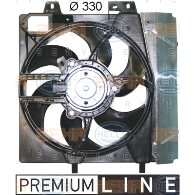 Ventilador, refrigeração do motor