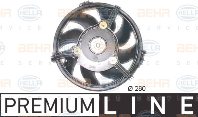 Ventilador, refrigeração do motor