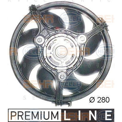 Ventilador, refrigeração do motor