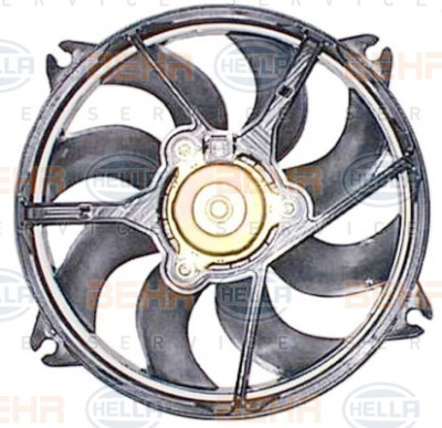 Ventilador, refrigeração do motor