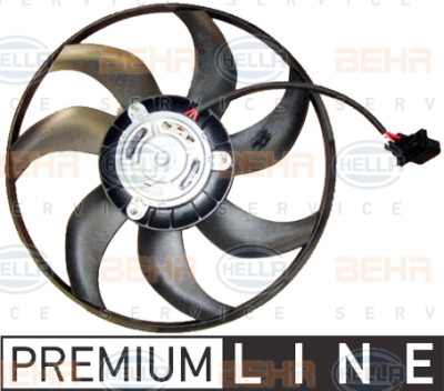 Ventilador, refrigeração do motor