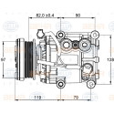 Compressor, ar condicionado