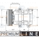 Compressor, ar condicionado