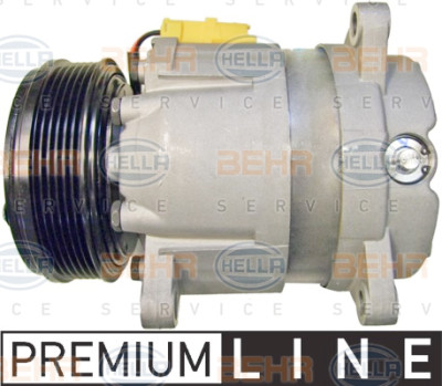 Compressor, ar condicionado BEHR HELLA SERVICE 8FK 351 134-421