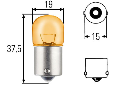 Pack Lâmpadas, luz de matrícula (10 unidades)