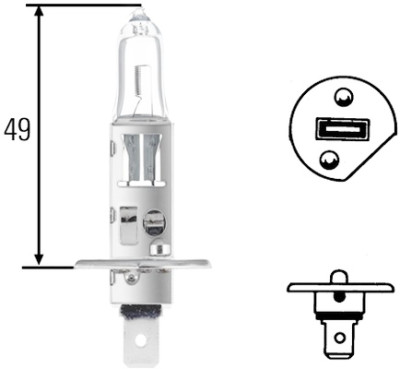 Lâmpada, farol principal
