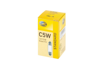 Pacote de lâmpadas, luz de placa (10 unidades) HELLA 8GM 002 092-121
