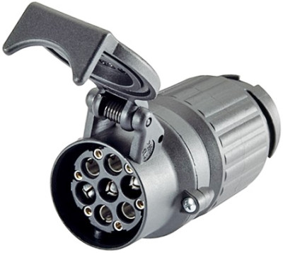 Adaptador, caja de enchufe