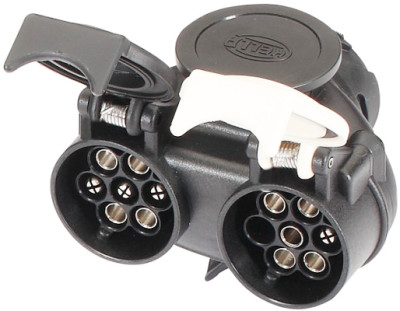 Adaptador, caja de enchufe