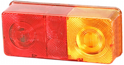 Vidro de farol, luz traseira