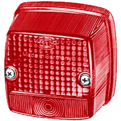 Vidro de farol, luz traseira