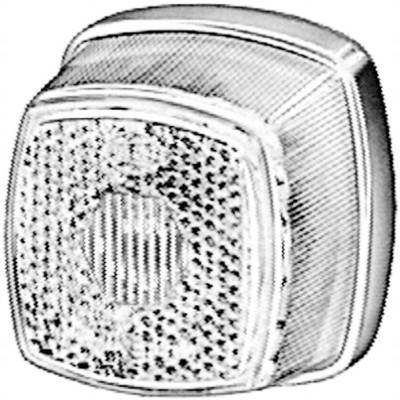 Vidro de farol, luz traseira