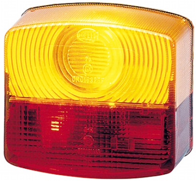 Vidro de farol, luz traseira