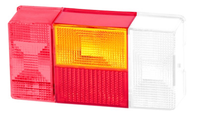 Vidro de farol, luz traseira