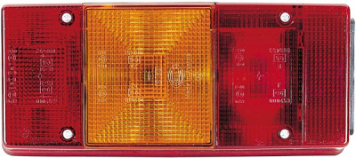 Vidro de farol, luz traseira