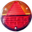 Vidro de farol, luz traseira