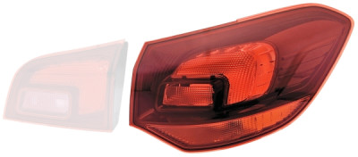 Luz traseira