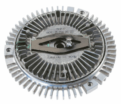 Embraiagem, ventilador do radiador