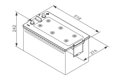 Bateria BOSCH 0 092 TE0 888